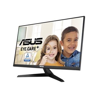 ASUS Eye Care VY27UQ - Écran LED - 27" - 3840 x 2160 4K UHD (2160p) @ 60 Hz - IPS - 350 cd/m² - 1000:1 - HDR10 - 5 ms - 2xHDMI, DisplayPort - haut-parleurs - noir