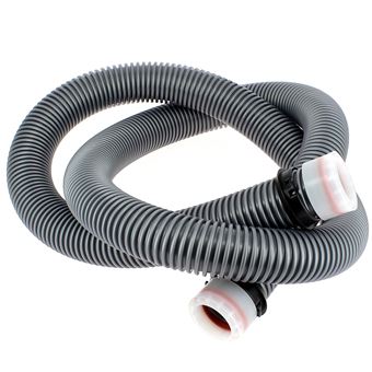 Tuyau Flexible D'Aspirateur Universel 32 Mm - Longueur 1.8 M Argent - Compatible Avec La Plupart Des Aspirateurs