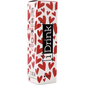 Idrink - Bouteille isotherme décorée 500 ml Coeurs