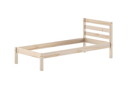 Lit simple 90x200 Pino naturel