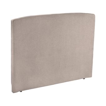 EPEDA Tête de lit Galbe 200cm tissé taupe