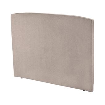 EPEDA Tête de lit Galbe 200cm tissé taupe