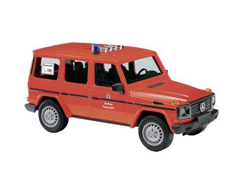 Modèle réduit de véhicule prioritaire Mercedes Benz H0 Busch 51436