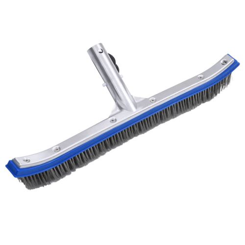 Non Communiqué Bleu Brosse Pour Parois De Piscine Aluminium