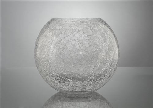 Lou De Castellane Lou-De-Castellane Vase Décoratif En Verre Rond - Transparent - Image 3