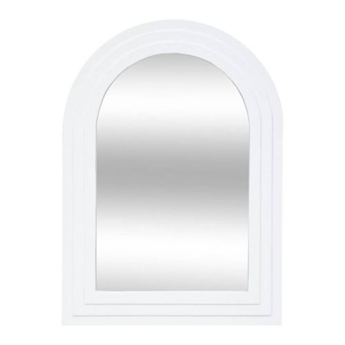 Non Communiqué Blanc Atmosphera Créateur D'intérieur - Miroir Mural En Bois "Emily" 55Cm