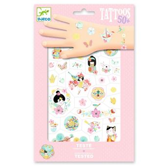 Tatouages - Sakura - Djeco - 1