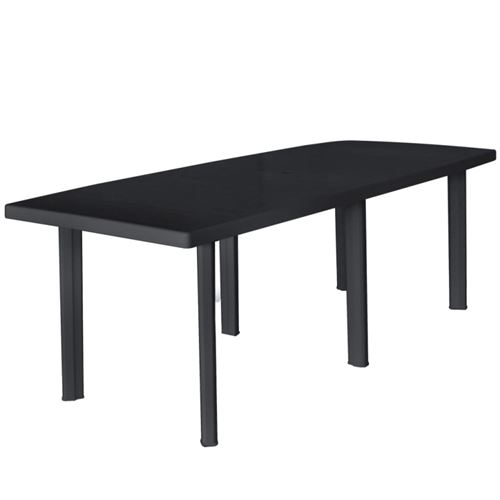 Vidaxl Table De Jardin - Anthracite - Image 3