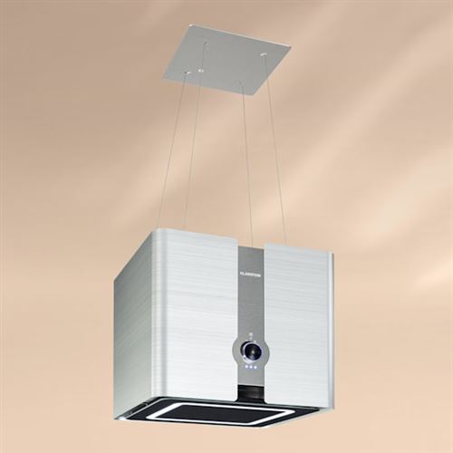 Hotte D'Îlot - Klarstein Futurelight Smart - Recyclage D'Air - 420 M³/H - Led - Contrôle Via App