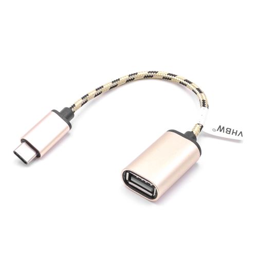 Vhbw Câble de données 2 en 1 HDMI vers USB (câble Y USB C 3.1 +