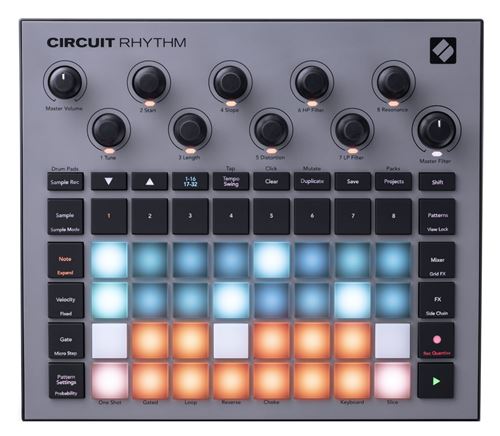 Novation - Circuit Rhythm - Groovebox with Sampling