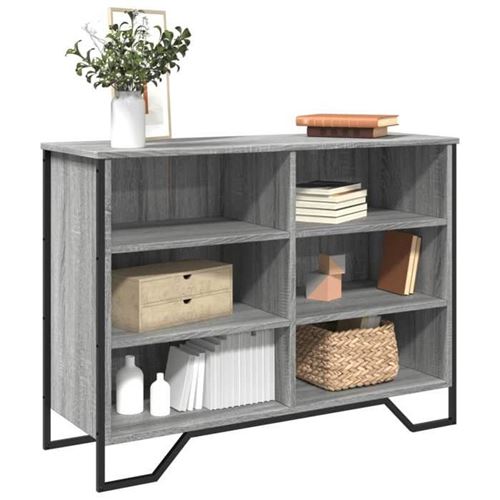 vidaXL - Buffet - Sonoma - Gris - 101x35,5x74,5 cm - Image 2