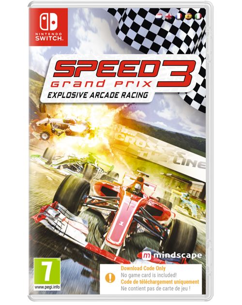 Speed 3 Racing Code in a box Nintendo Switch