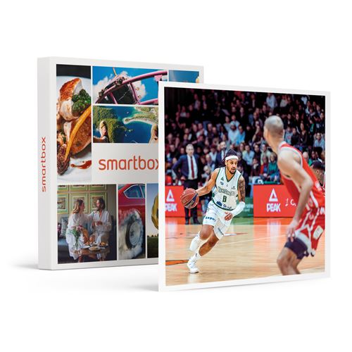 SMARTBOX - Coffret Cadeau Accès VIP pour 2 à un match de basketball du Nanterre 92 avec cocktail dînatoire et goodies-Sport & Aventure