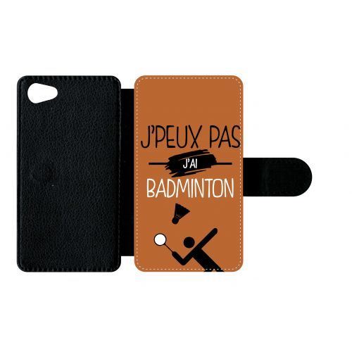 Etui sony xperia z5 compact mini j peux pas j ai badminton 8