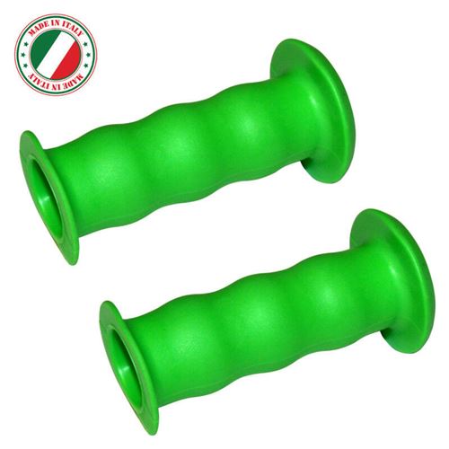 Paire de poignee vert vélo enfant draisienne tricycle trottinette cintre guidon 22 mm