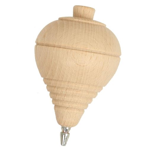 Toupie Corde En Bois 9 Cm À L'ancienne