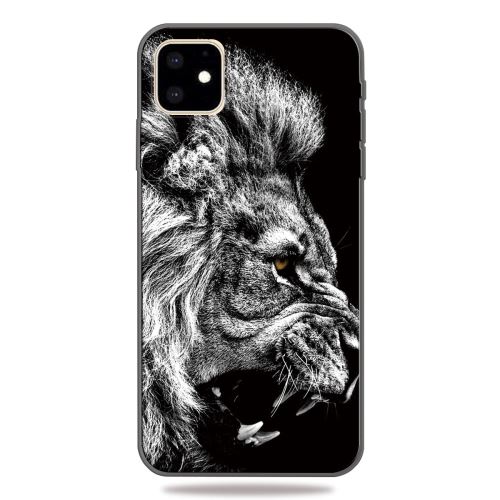 Coque en TPU impression de modèle Lion pour votre Apple iPhone XR 6.1 pouces (2019)
