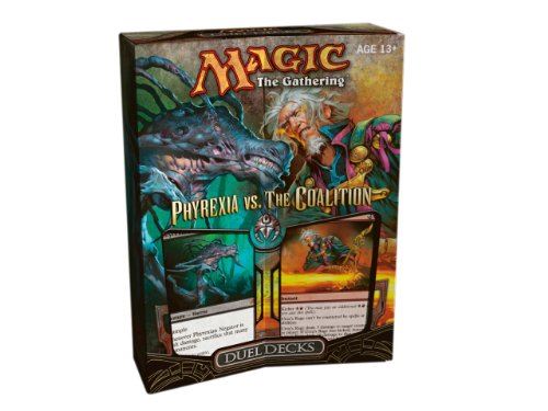 Magic the Gathering Phyrexia vs The Coalition Duel Decks (2 Decks à thème en édition limitée)