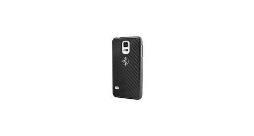 Ferrari coque carbone noire samsung galaxy s5