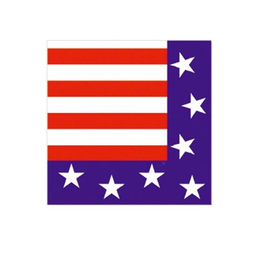 12 serviettes usa