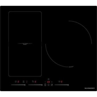 Schneider SCTI6031N5/1 - Table de cuisson à induction - 3 plaques de cuisson - Niche - largeur : 56 cm - profondeur : 49 cm - 1
