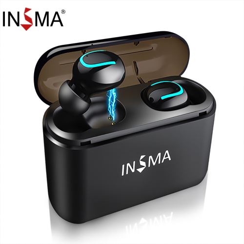 INSMA 3500mAh bluetooth 5.0 Écouteurs TWS Écouteurs Ture Wireless