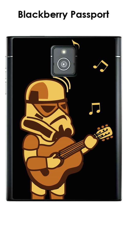 Coque Blackberry Passport design dark-hooper