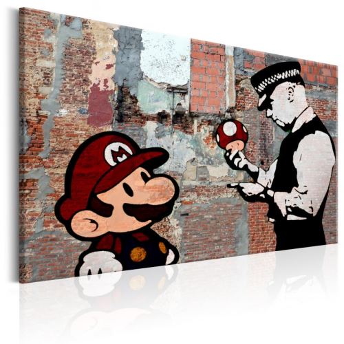 Tableau - Banksy: One Last Time .Taille : 120x80