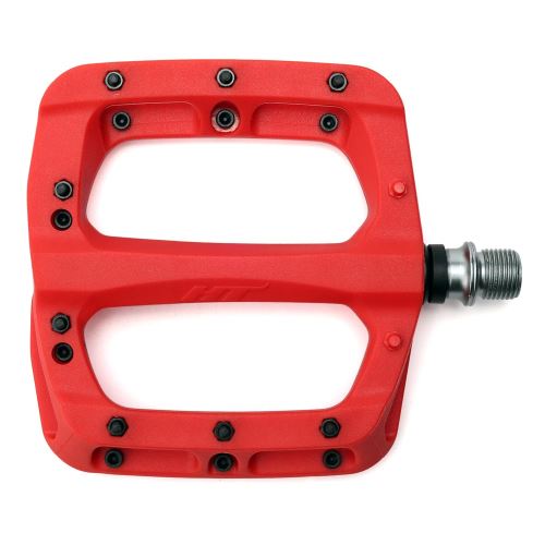 HT Composants PA-03A Nylon BMX Pédales 9/16 Rouge