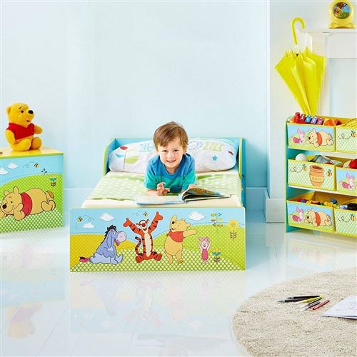 Bebegavroche Lit Enfant Bois Et Metal Winnie L Ourson Disney