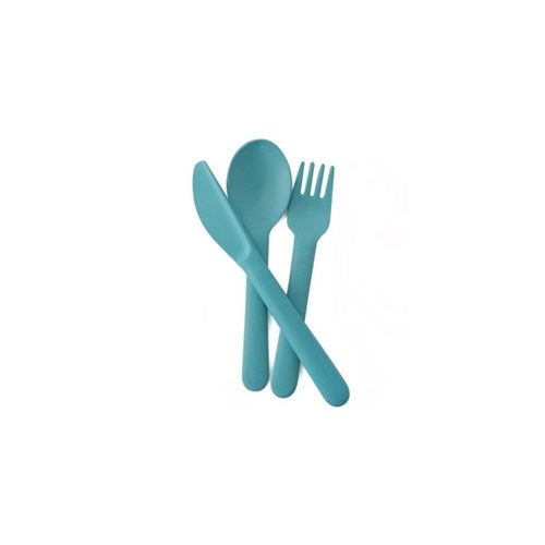 Bambino Set de couverts en bambou (fork,spoon, knife) - Lagoon- Ekobo