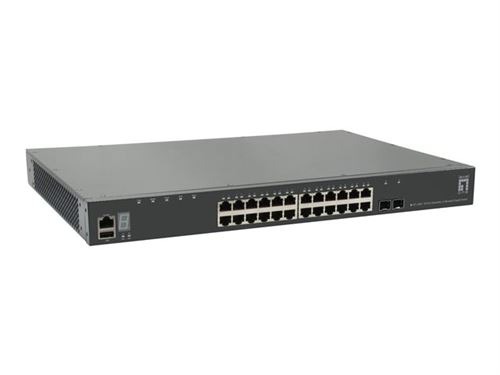 LevelOne GTL-2891 - commutateur - 28 ports - Géré - Montable sur rack