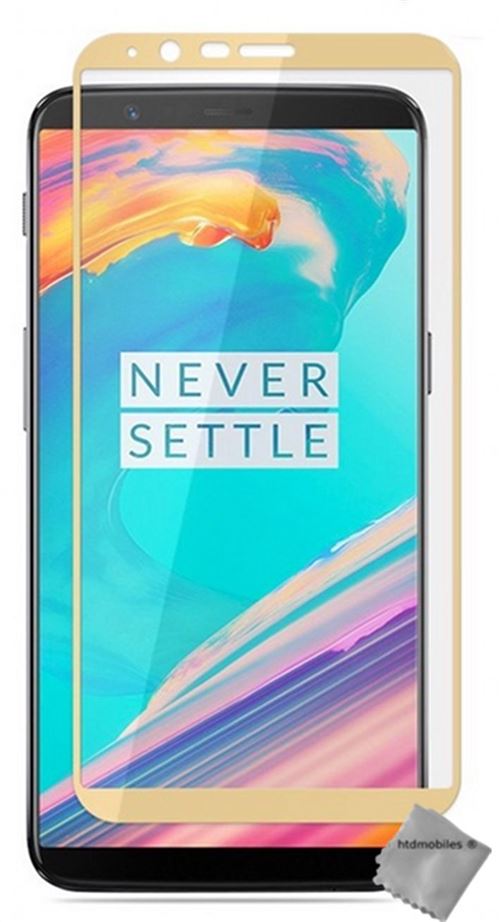 Film de protection verre trempe incurve integral pour OnePlus 5T - OR