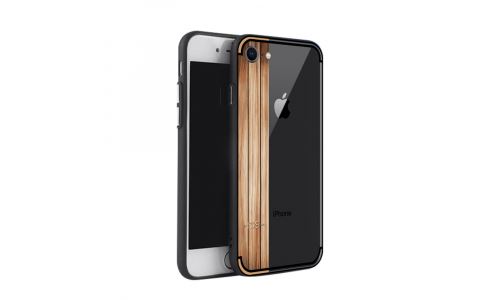 Coque contour souple iphone 7/8 impression Peachwood
