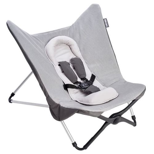 Transat compact évolutif ii - heather grey - beaba