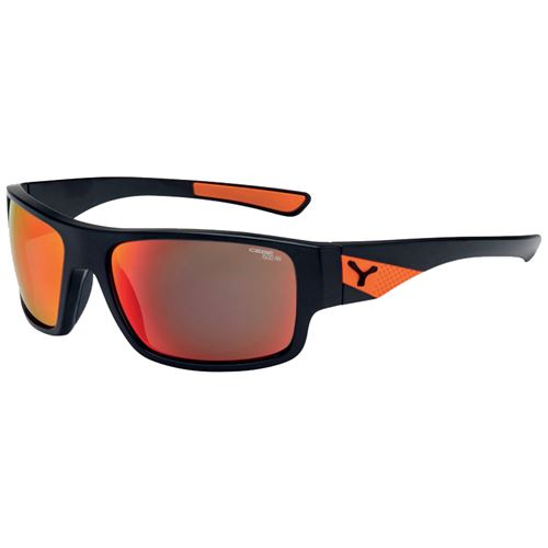 Lunettes de soleil Cebe Whisper Noir Mat/Orange Cebe Zone Grey Red AR