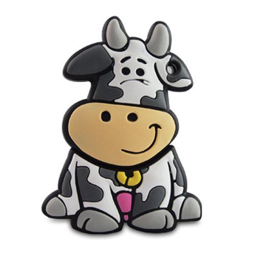818-TEch No32400020064 Hi-Speed 2.0 clé USB 64Go heureux vache Alpes gris