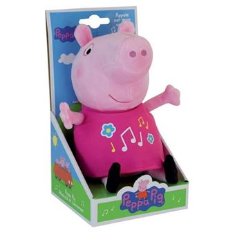 Peluche musicale et lumineuse Jemini Peppa Pig 25 cm