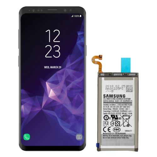 3000 mAh avec Charge Rapide 2.0 pour Samsung Galaxy S9 sans Boîtier Batterie dorigine Samsung 
