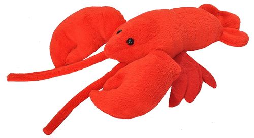 Wild Republic 18049 Homard Peluche Peluches Cuddlekins Peluche Jouets, Cadeaux pour Enfants 30 cm, Rouge