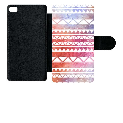 Etui À Rabat Huawei P8 Gomtrie Design Color
