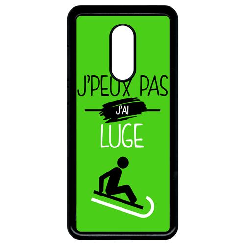 Coque xiaomi redmi 5 plus j peux pas j ai luge 4