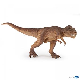 Figurine Papo dinosaure T-rex courant marron