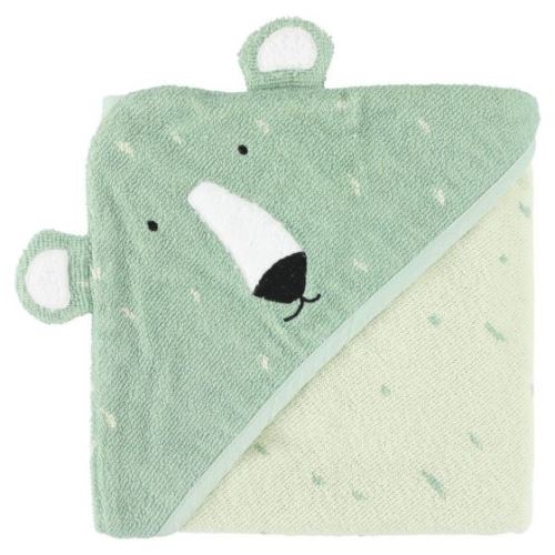 Trixie serviette de bain Mr. Polar Bear75 x 75 cm coton bio vert