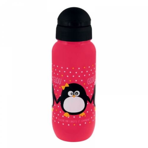 Gourde pif pingouin fille - derrière la porte