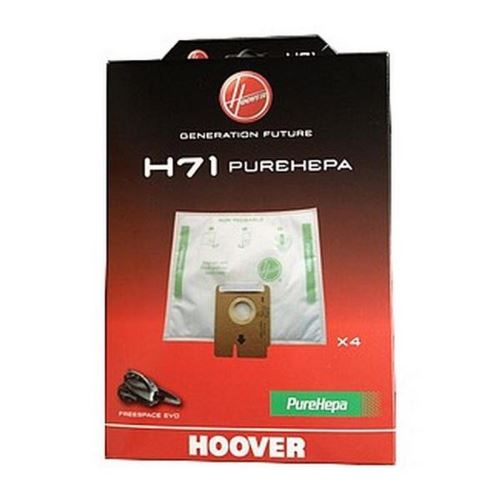 Boite de 4 sacs H71 (230450-24910) Aspirateur 35601069 HOOVER - 230450_3662894865607