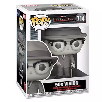 Figurine Funko Pop WandaVision Marvel 50's Vision with Chase