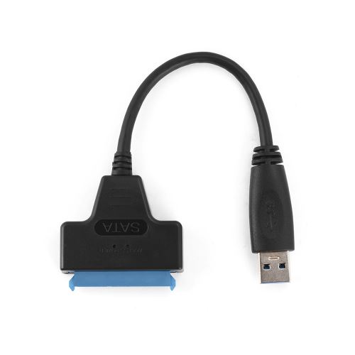 Naisidier Câble Sata 3 adaptateur Sata vers USB 6 Gbit/s pour disque dur  externe SSD HDD 2,5 pouces 22 broches, USB 2.0, 20 cm : :  Informatique