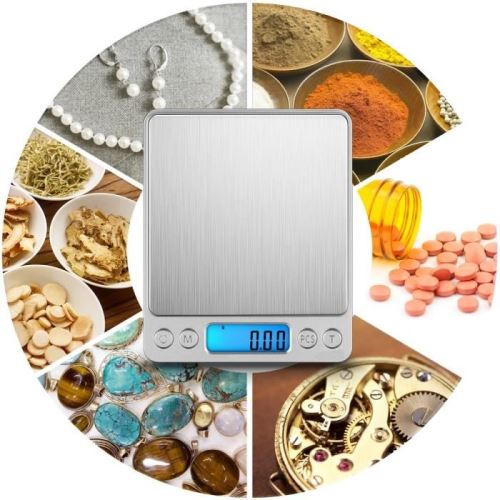 Mini Balance Digitale Haute Précision Balance de Cuisine de Poche 0.1G À  200G YONIS
